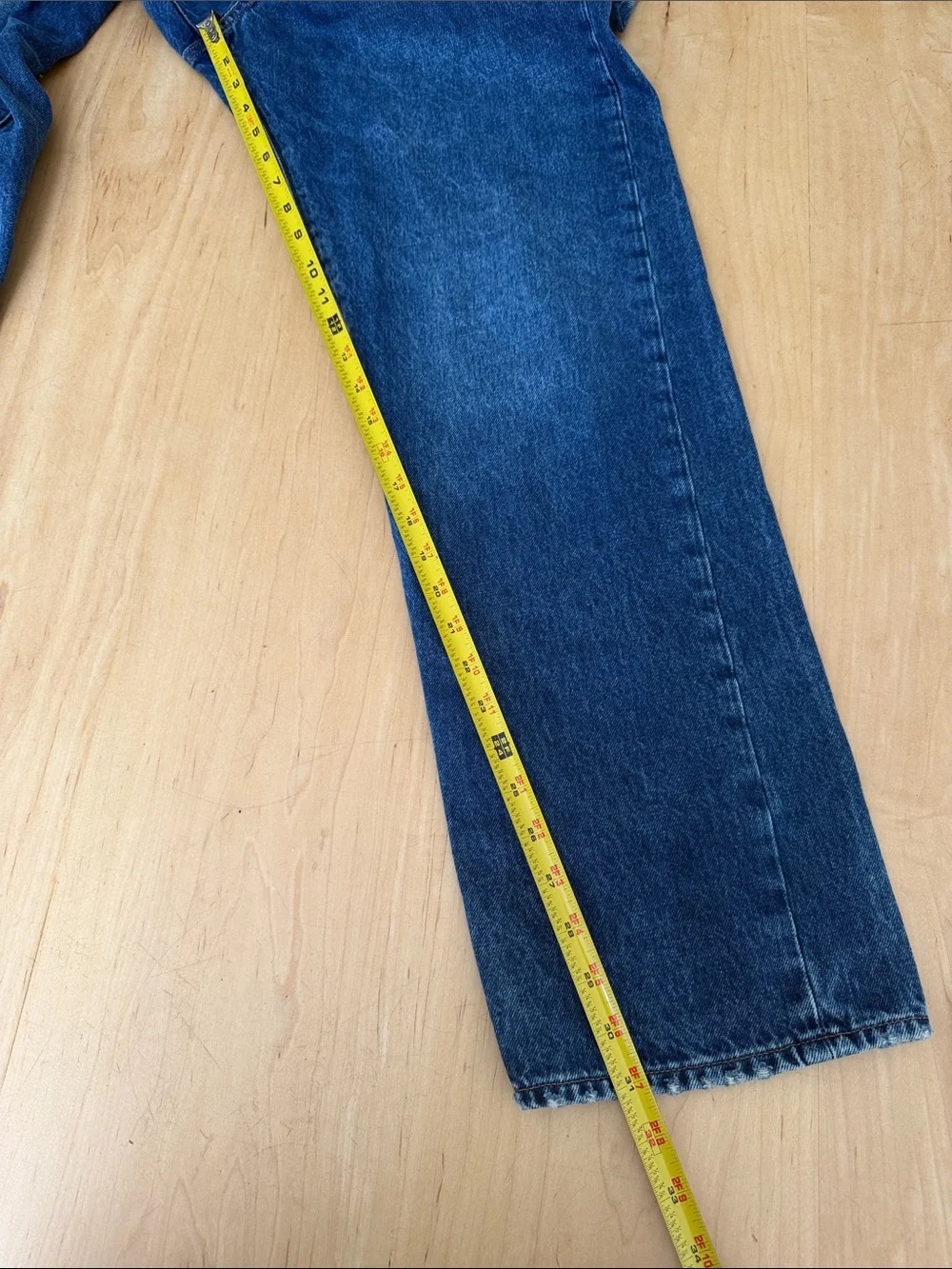 GAP Men's Dark Blue Relaxed Straight Jeans
